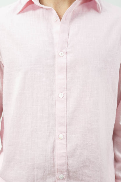Pink Kiro Full-Sleeved Shirt