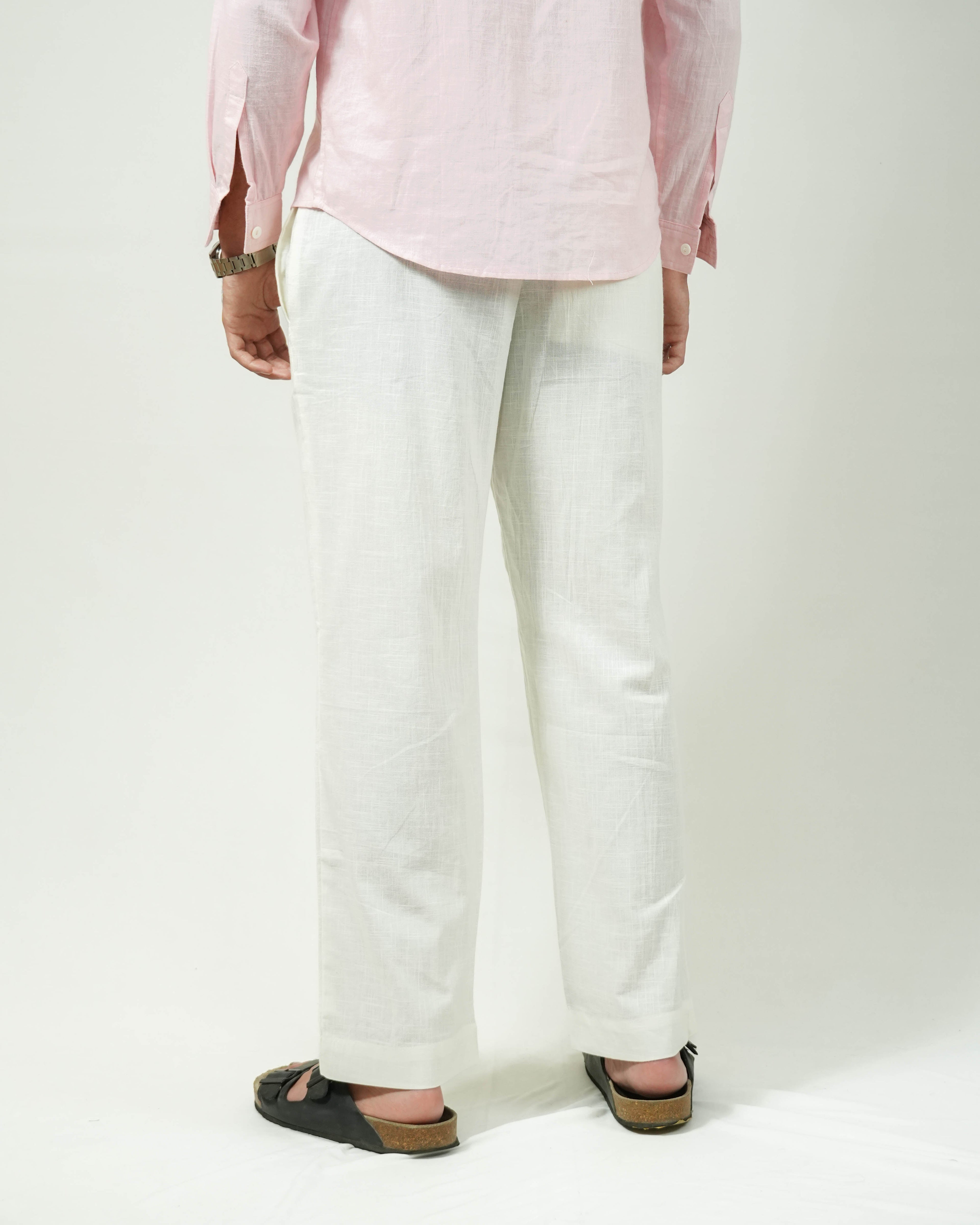 White Raah Pant