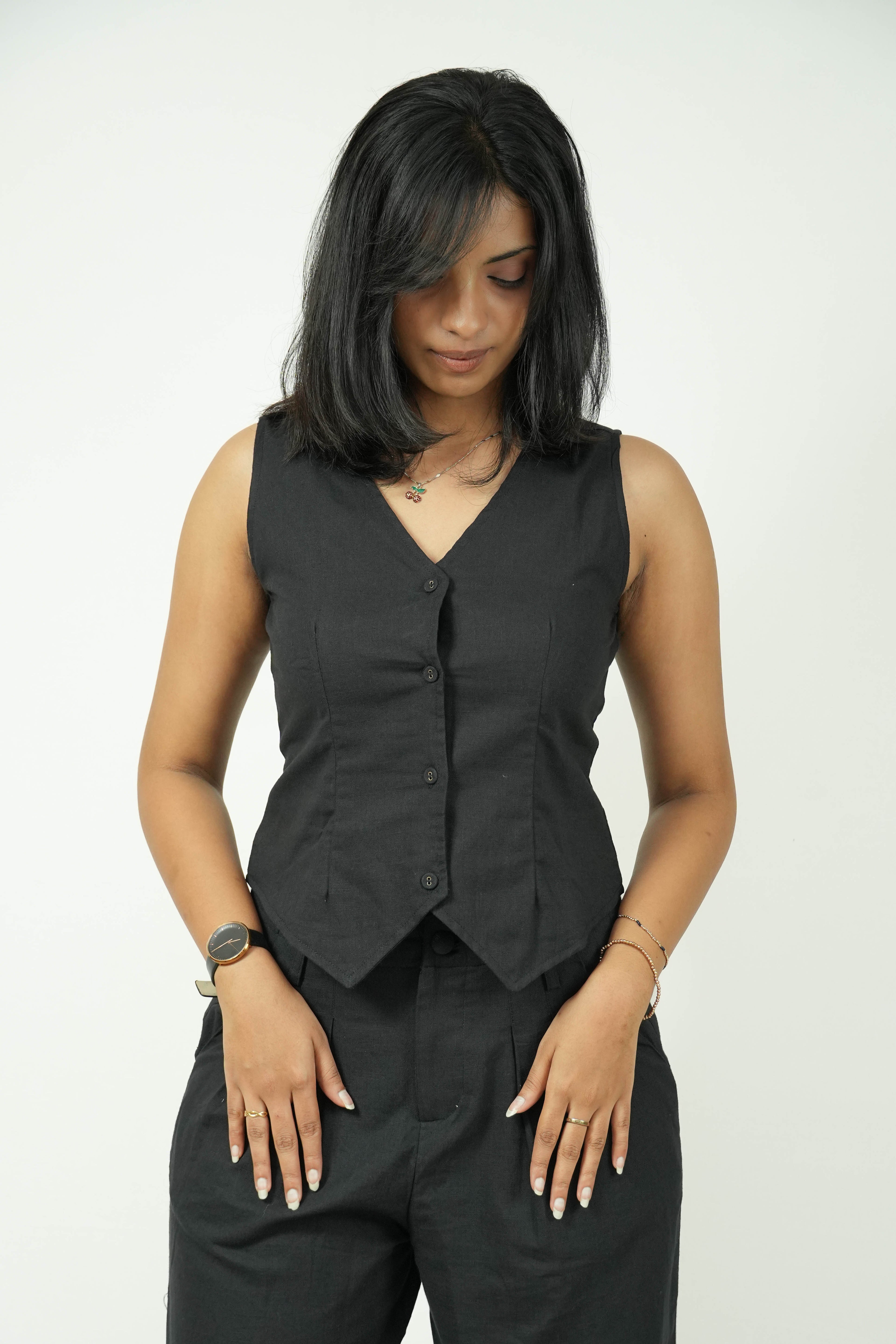 Black Aks Waistcoat