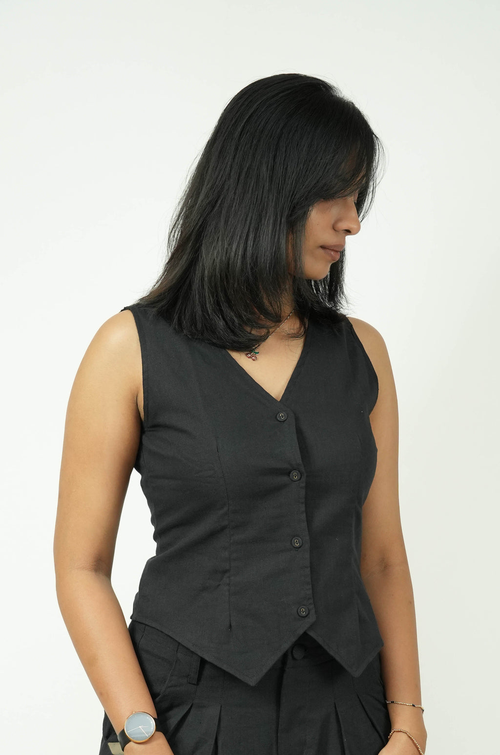 Black Aks Waistcoat