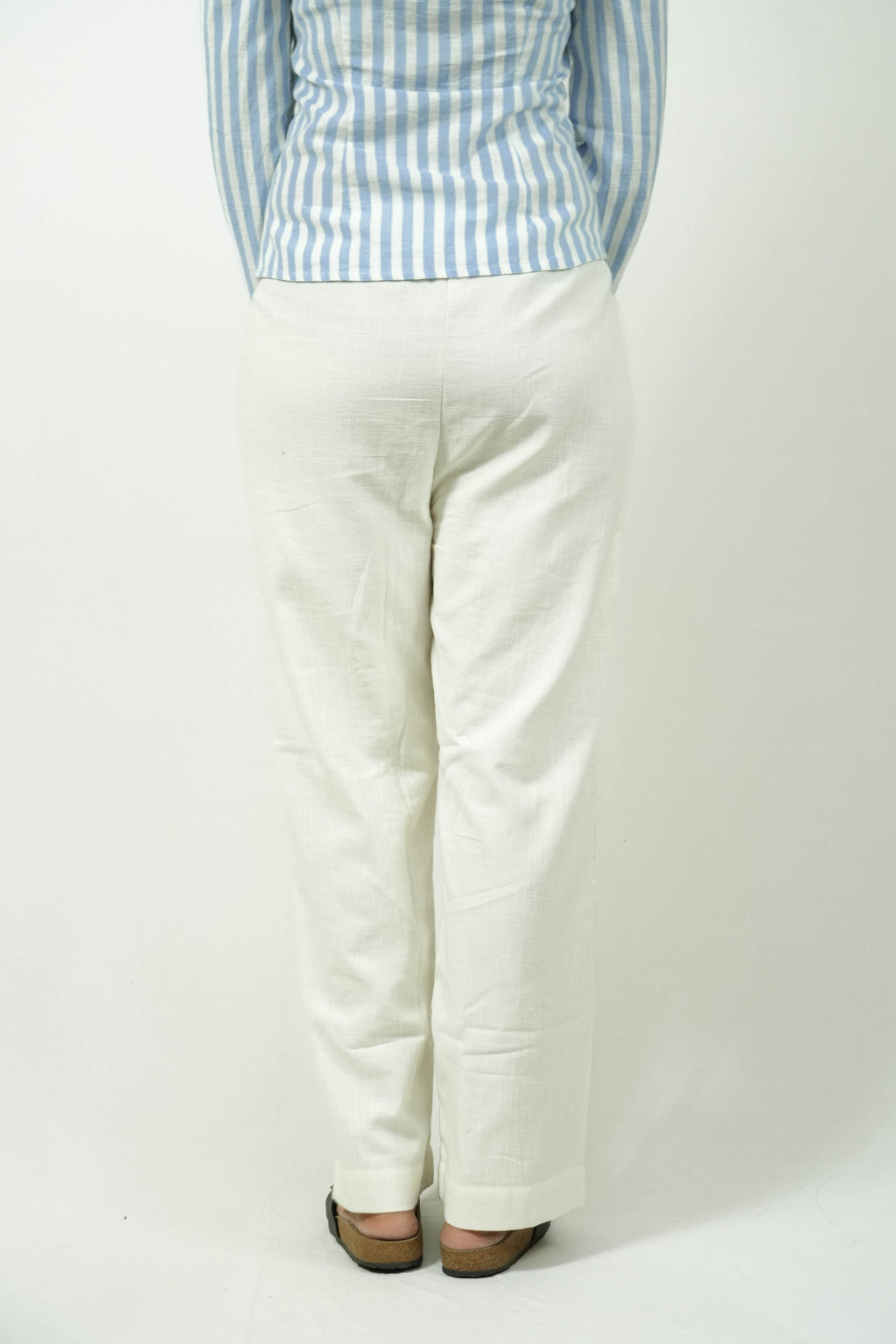White Saji Pant