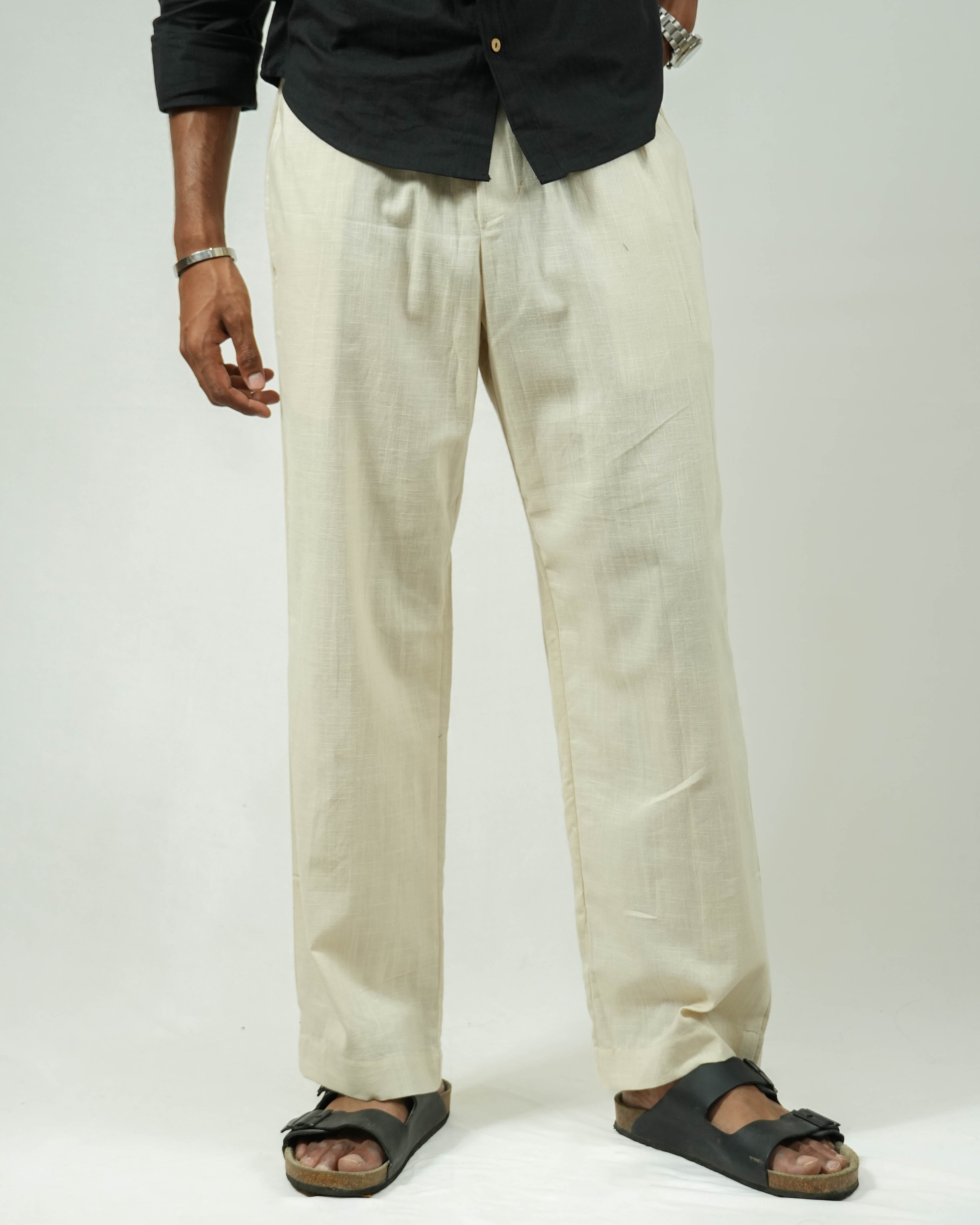 Beige Raah Pant