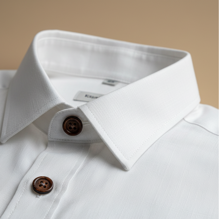 White Kiro Full-Sleeved Shirt