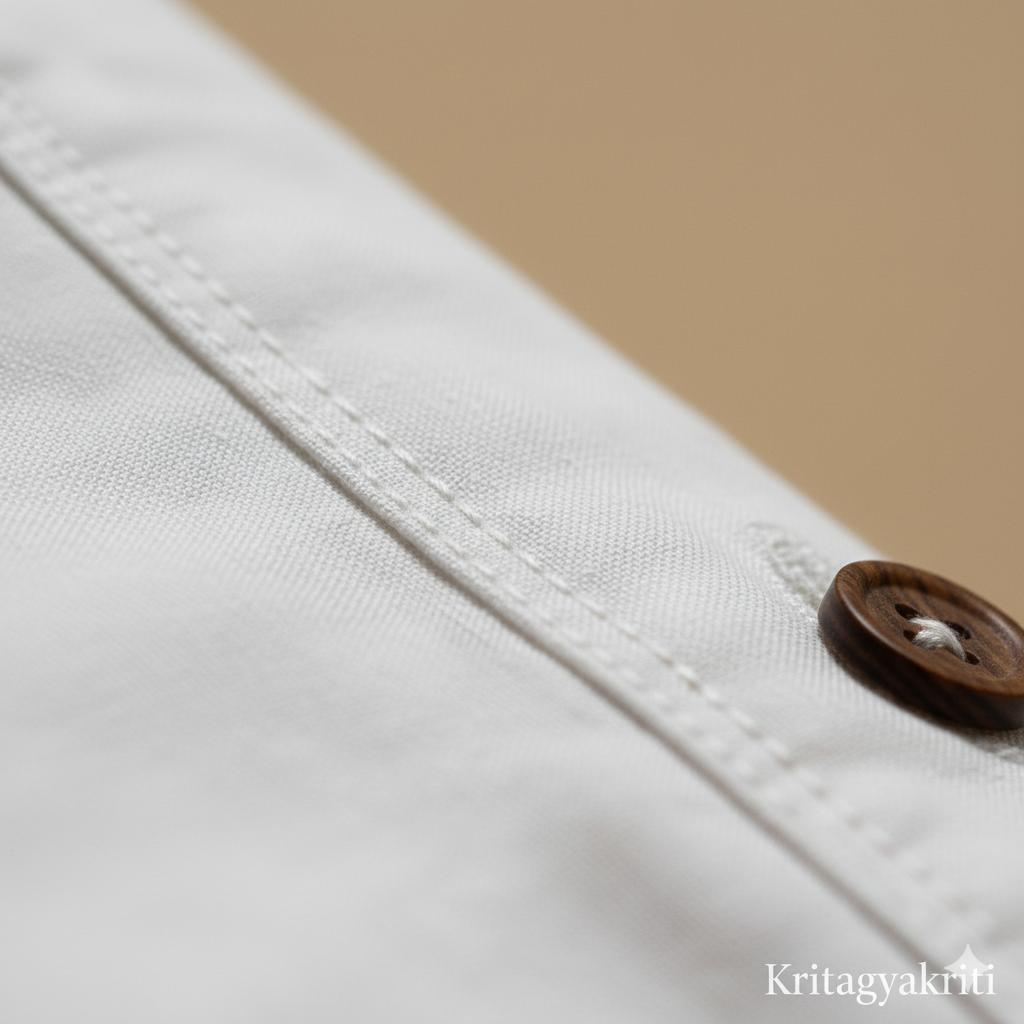 White Kiro Full-Sleeved Shirt