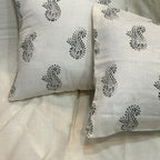 Traditional Hand-Printed Pillowcase