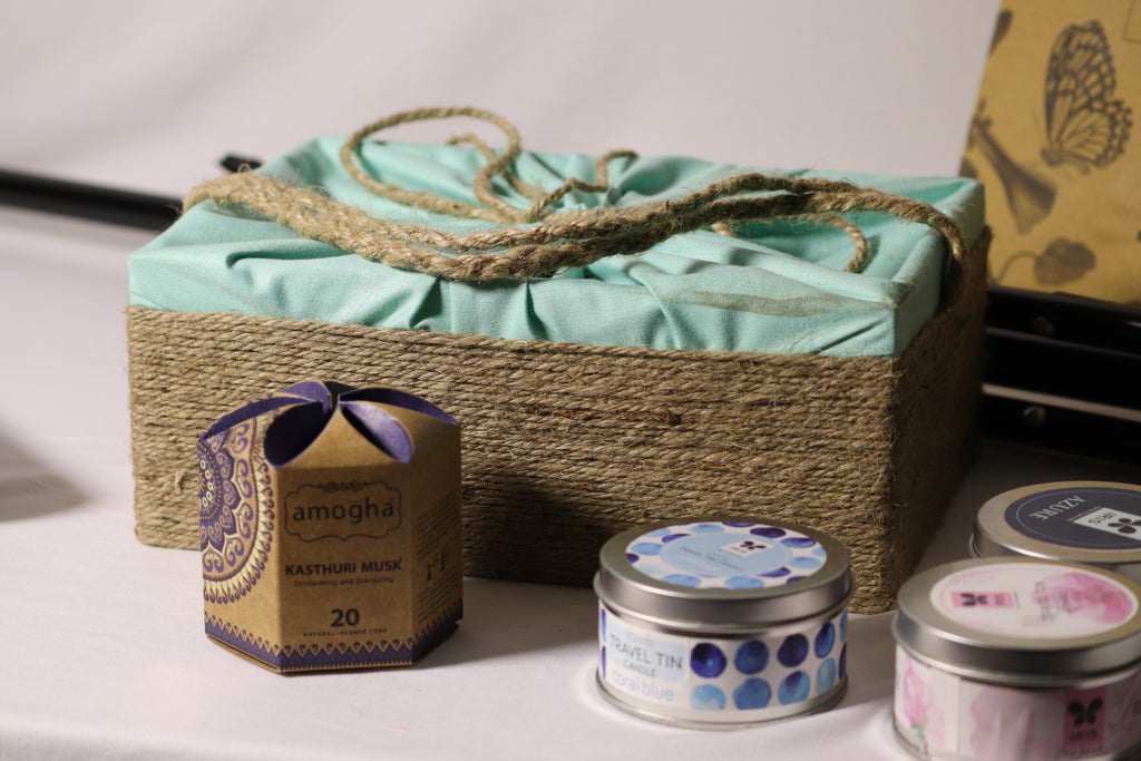 Jute Gift Basket