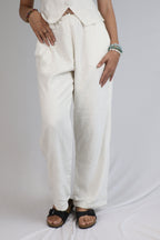 White Saji Pant