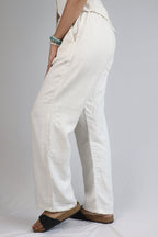 White Saji Pant