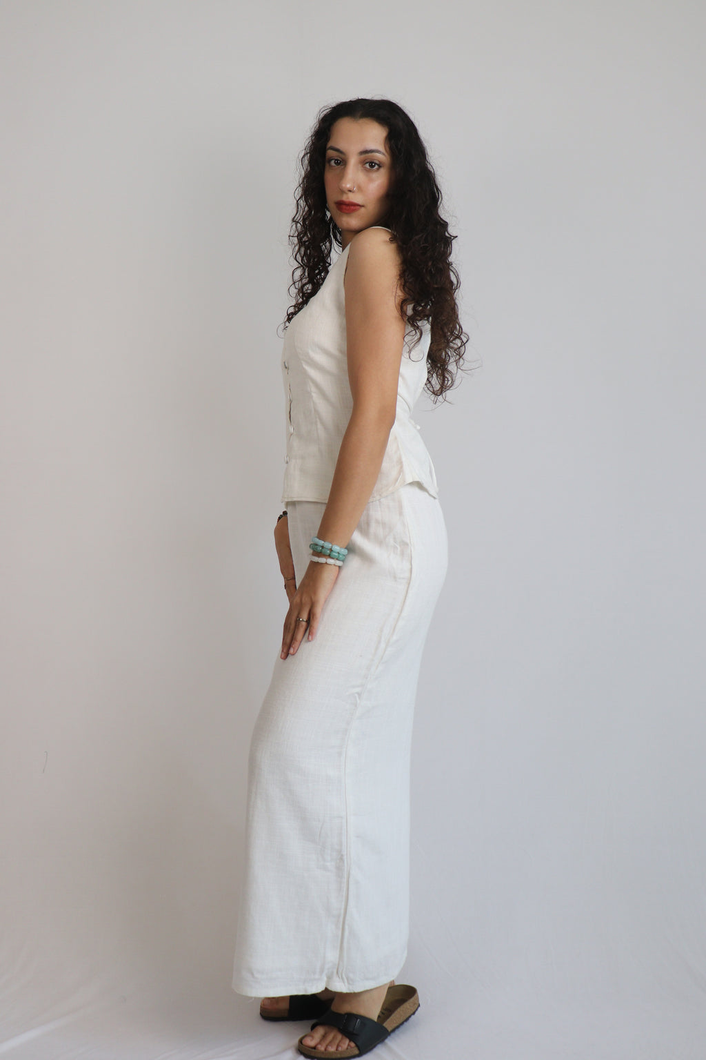 White Maxi Skirt