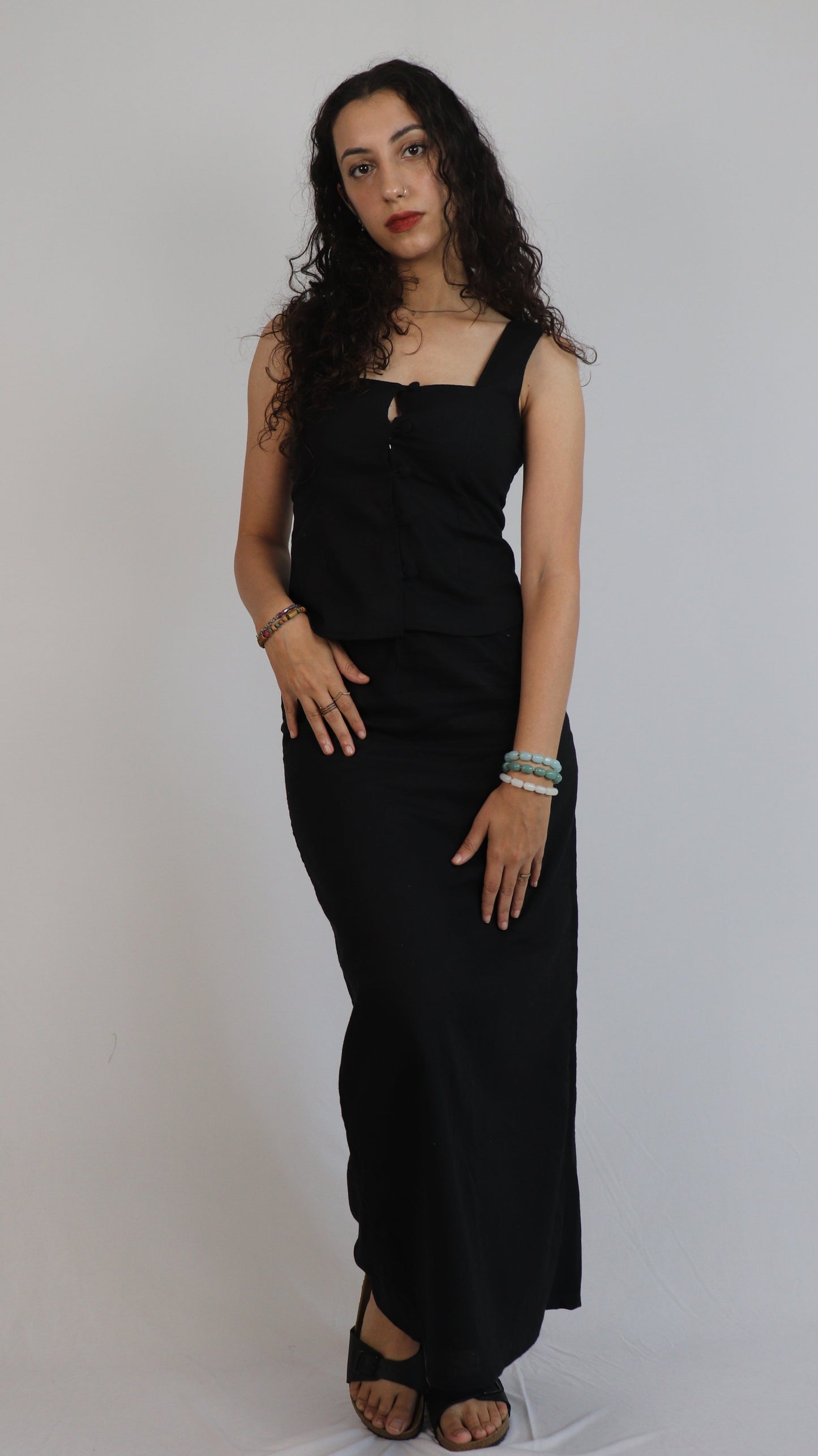 Black Maxi Skirt