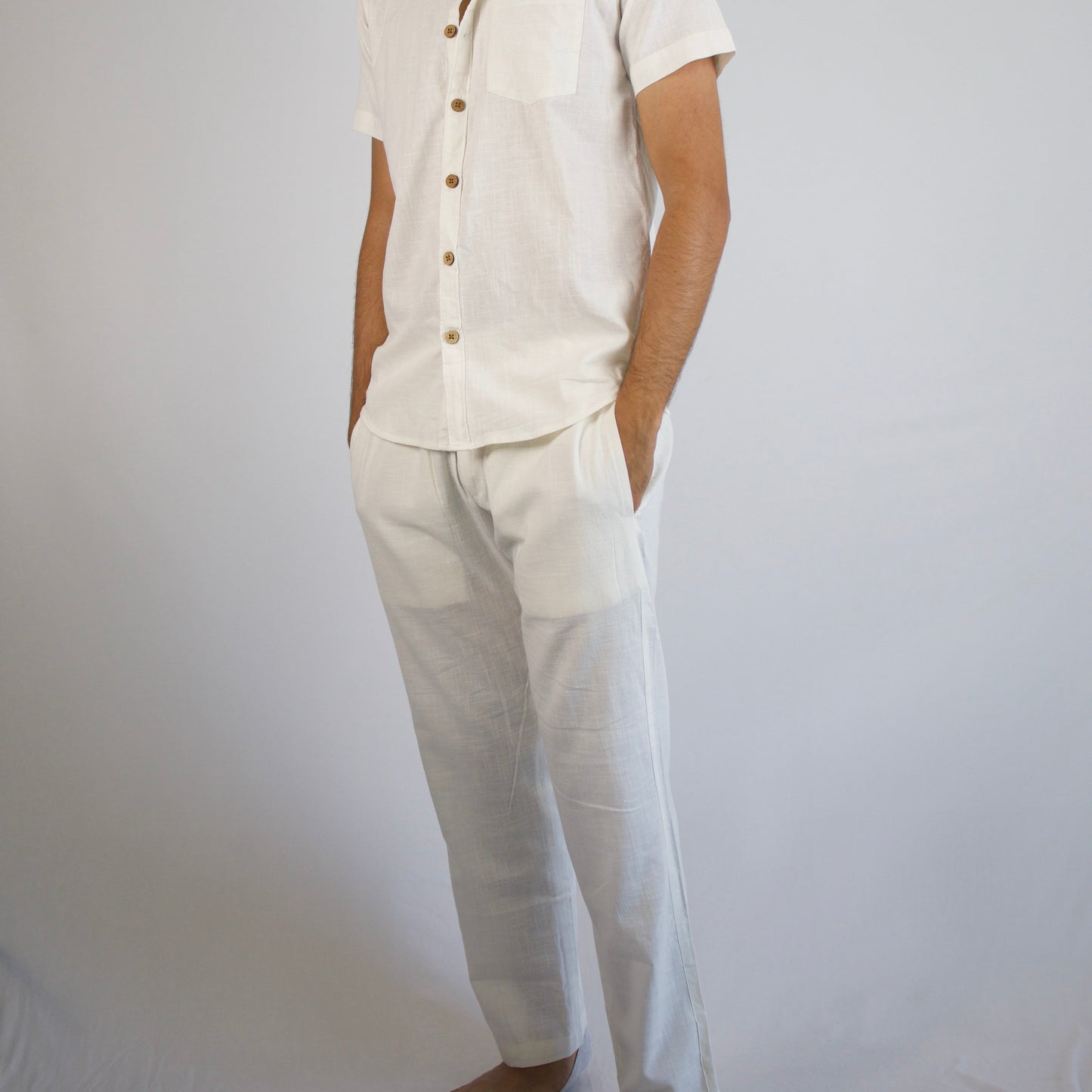 White Raah Pant