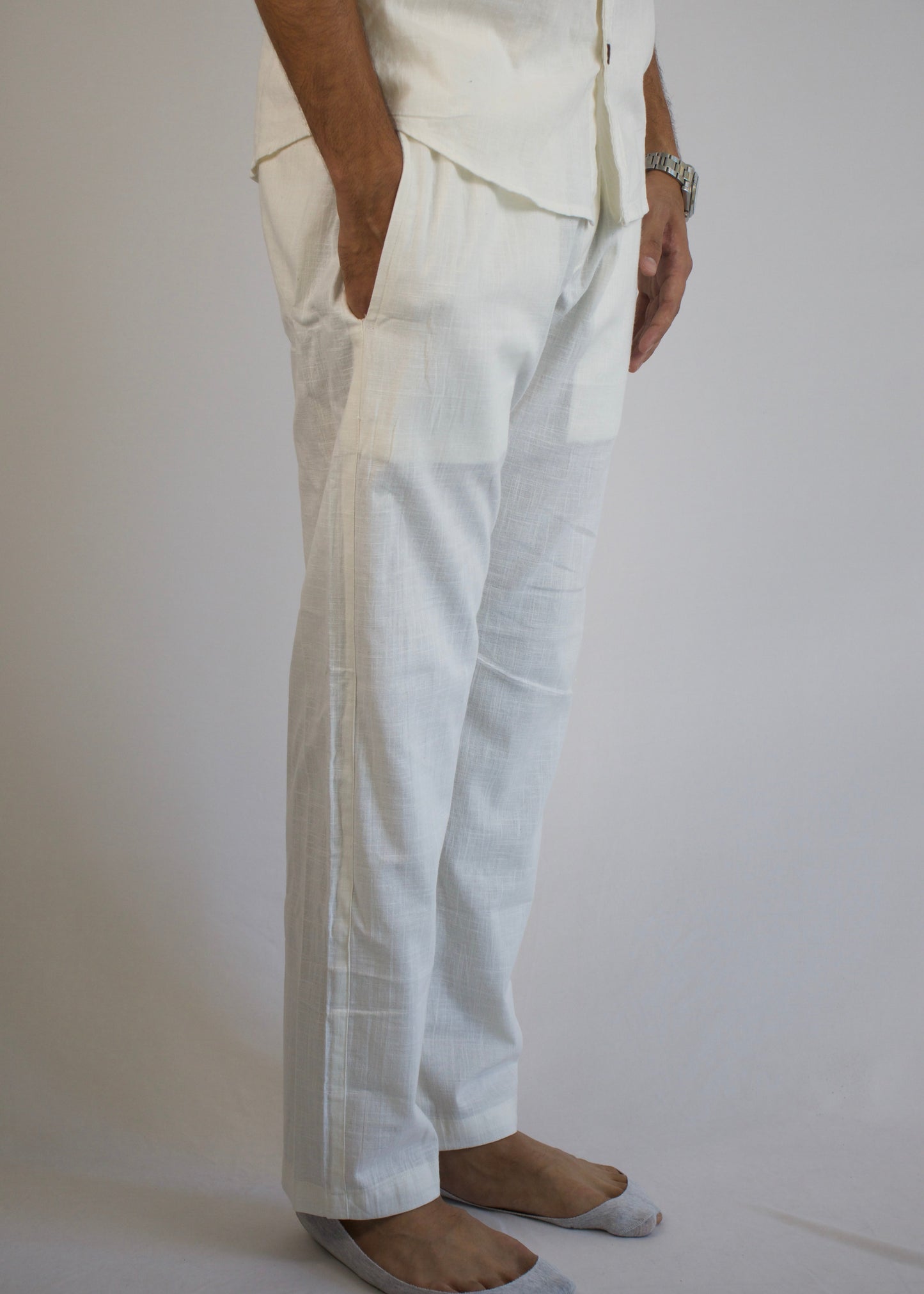 White Raah Pant