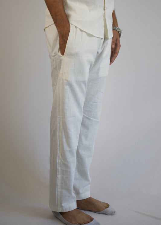 White Raah Pant