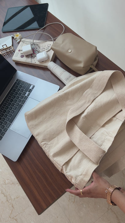 White Rooh Tote